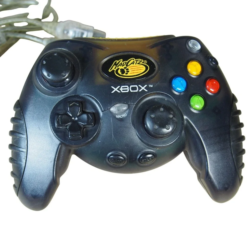 Madcatz Microcon Original Wired Xbox‎ Controller & Breakaway Cable Model Tested